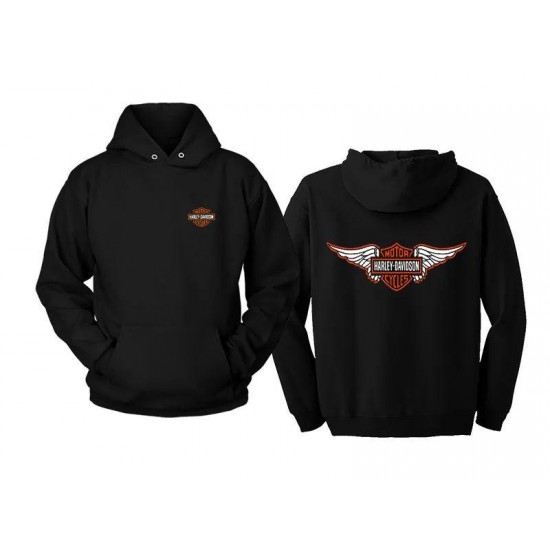 Harley Davidson Wings Hoodie
