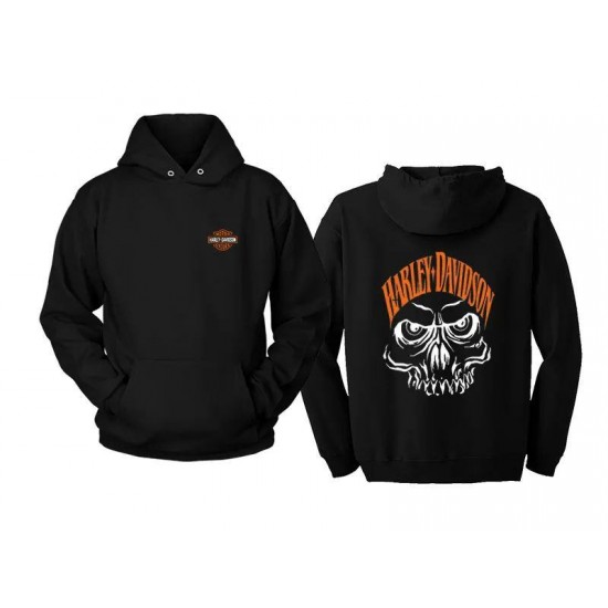 Harley Davidson Scull Hoodie