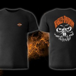 HARLEY DAVIDSON SCULL T-SHIRT