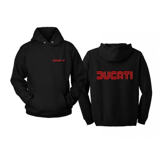 Ducati Lines Logo Hoodie
