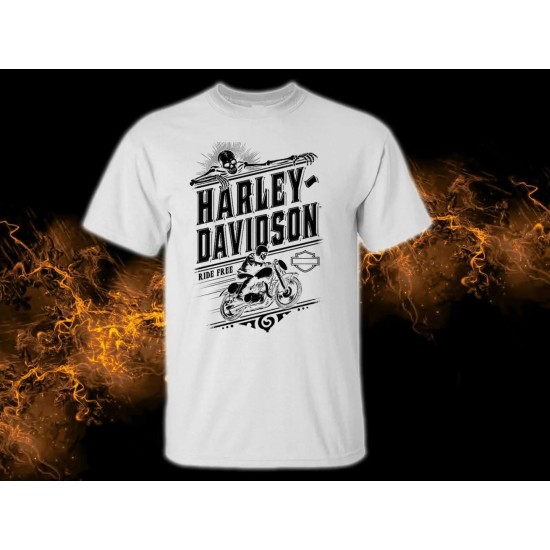 HARLEY DAVIDSON RIDE FREE T-SHIRT
