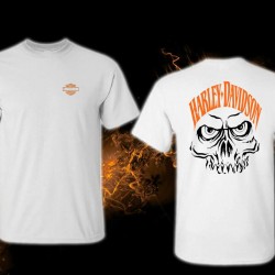 HARLEY DAVIDSON SCULL T-SHIRT