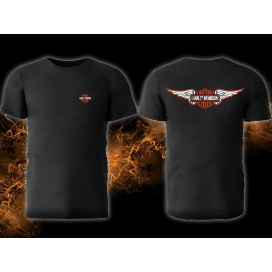 HARLEY DAVIDSON WINGS T-SHIRT