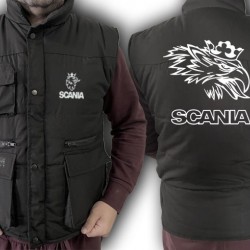 Μπουφάν Αμανινο Scania logo Crown