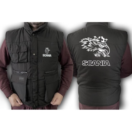 Μπουφάν Αμανινο Scania logo Crown