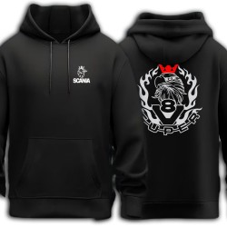 Scania Logo Crown Hoodie