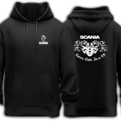 ScaniaNever Late Hoodie