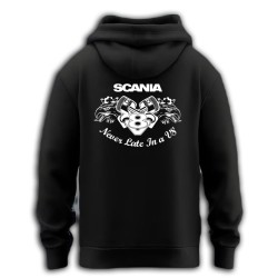 ScaniaNever Late Hoodie