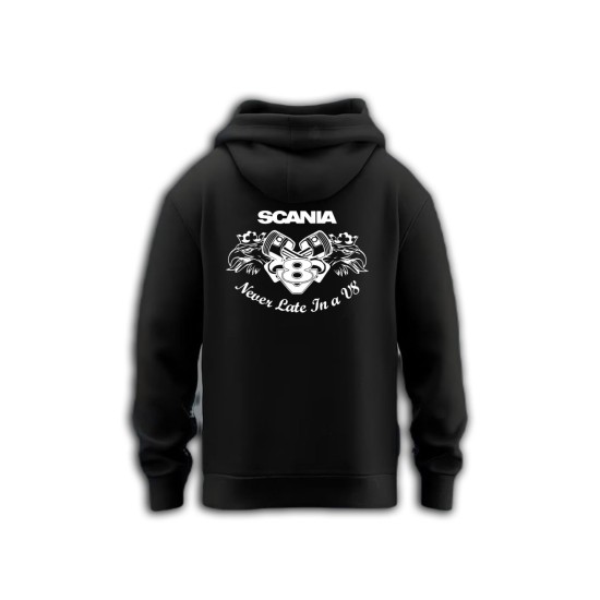 ScaniaNever Late Hoodie