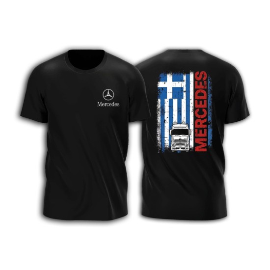 MERCEDES FLAG GR1  T-SHIRT